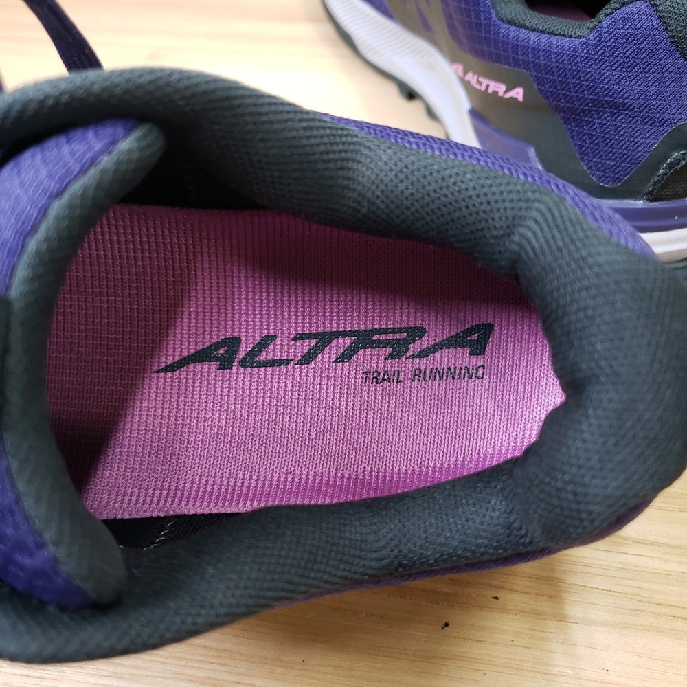 Altra Lone Peak 7 Trail Running Shoes Dark Purple Pink Outdoor Gorpcore Size 7.5 - Picture 8 of 11